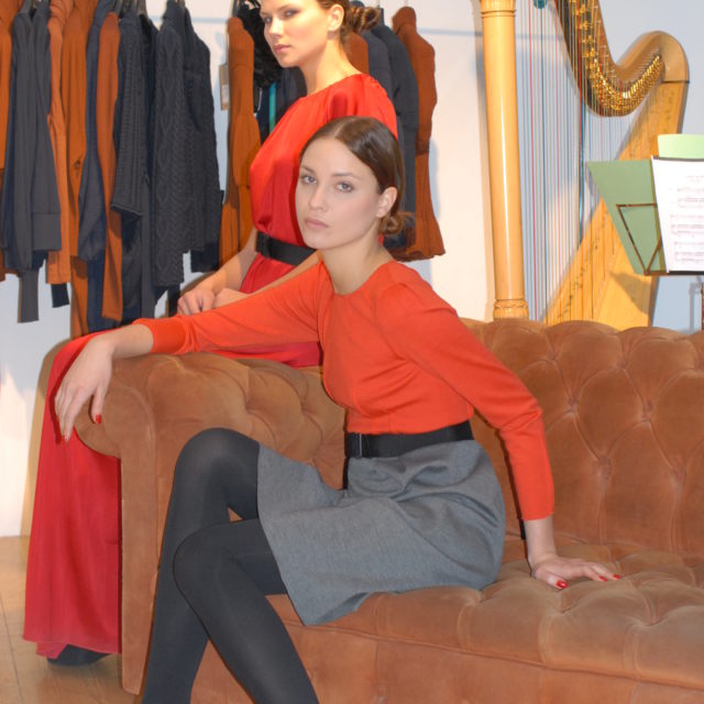 Marcha Hüskes at Papaveri Showroom © DFF